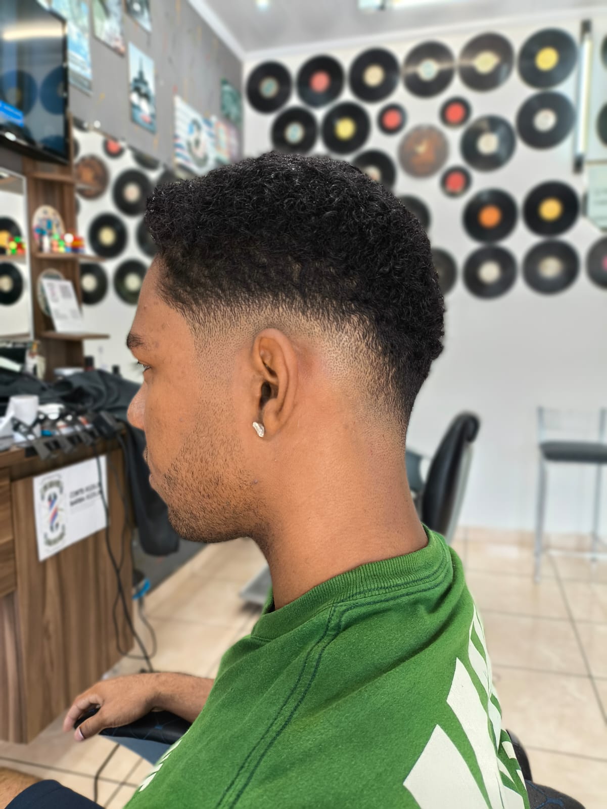 Barba desenhada - exemplo